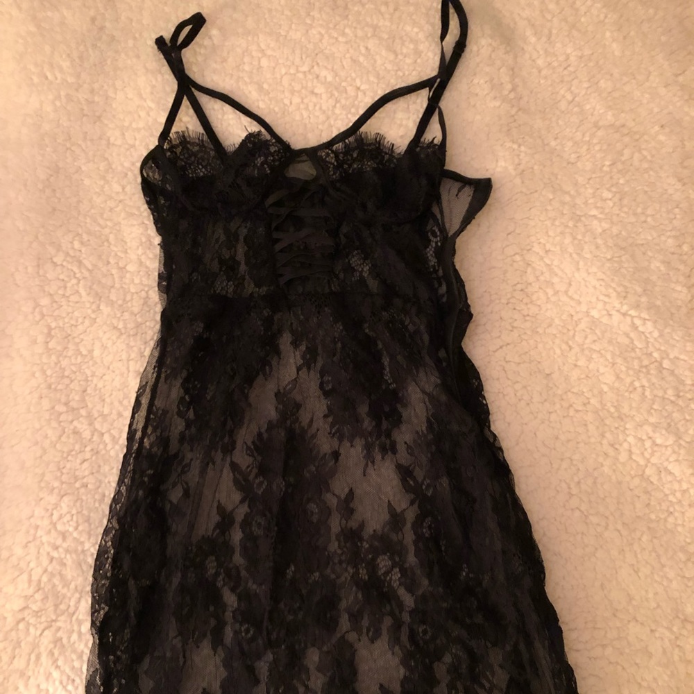 See Through Lingerie Dress
